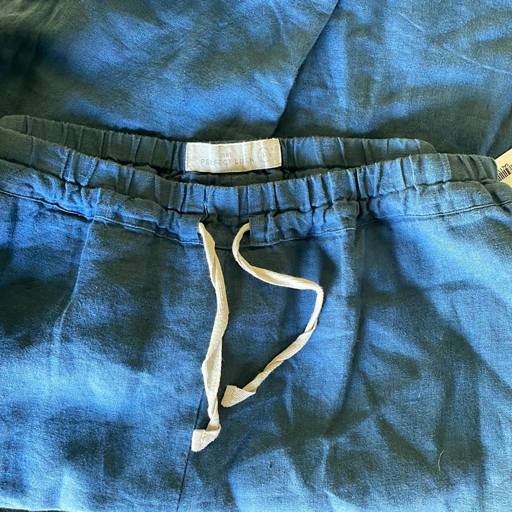 Hand Embroidered NPL Drawstring Pant - Picture 7 of 7